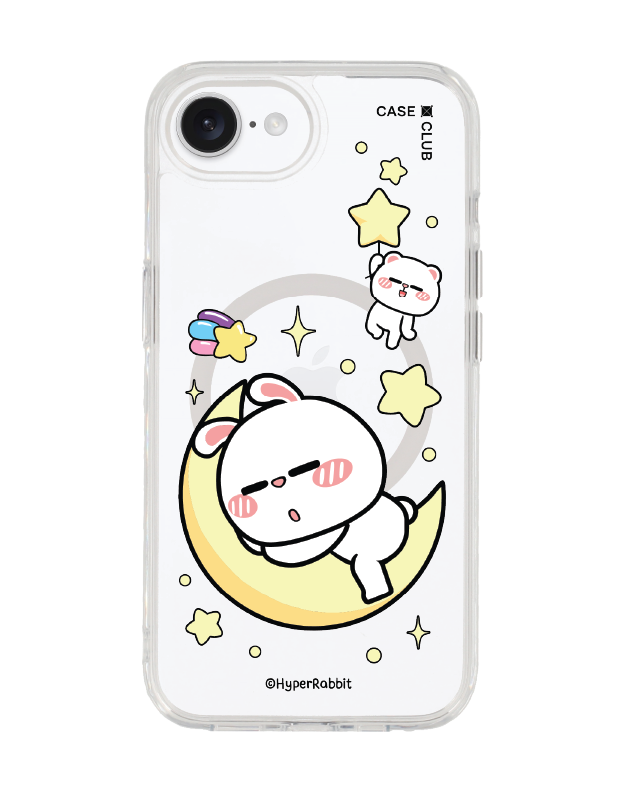 เคสใส iPhone 16e MagSafe Hyper Rabbit ดวงจันทร์