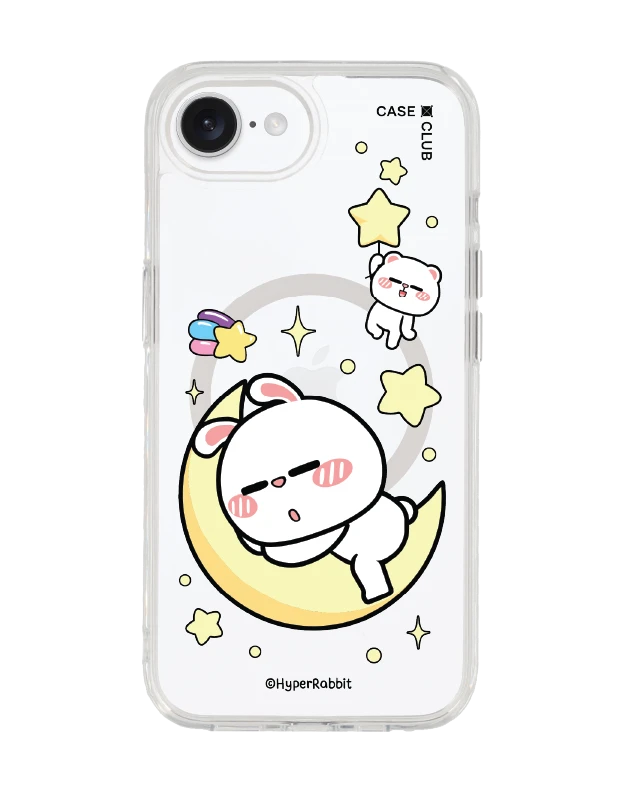 เคสใส iphone 16e magsafe ไฮเปอร์แรบบิท กระต่ายจันทร์เจ้าขา