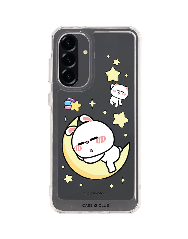 เคสใส samsung galaxy a56 hyper rabbit ดวงจันทร์