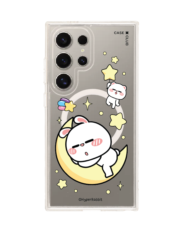 เคสใส samsung s24 ultra magsafe hyper rabbit ดวงจันทร์