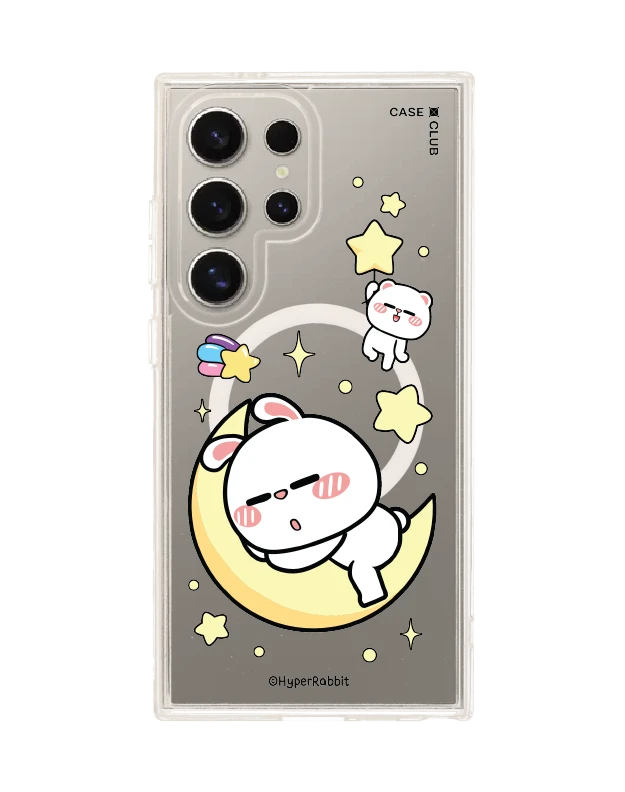 เคสใส samsung s24 ultra magsafe ไฮเปอร์แรบบิท กระต่ายจันทร์เจ้าขา