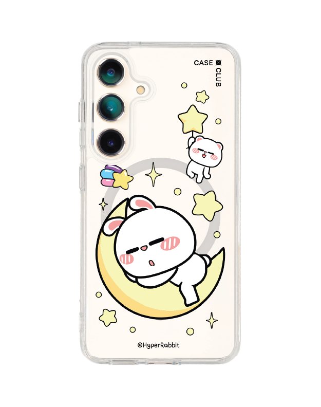 เคสใส samsung galaxy s25 magsafe ไฮเปอร์แรบบิท กระต่ายจันทร์เจ้าขา