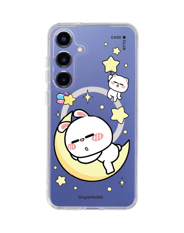 เคสใส samsung galaxy s25 plus magsafe ไฮเปอร์แรบบิท กระต่ายจันทร์เจ้าขา