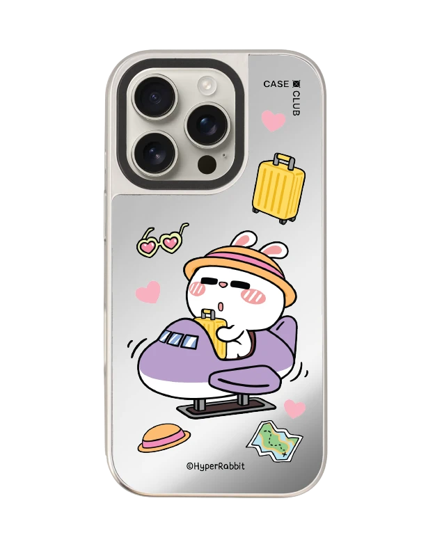 iphone 16 pro mirror case magsafe hyper rabbit travel