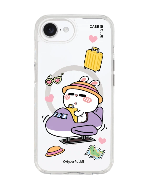 เคสใส iphone 16e magsafe ไฮเปอร์แรบบิท กระต่ายนักเที่ยว