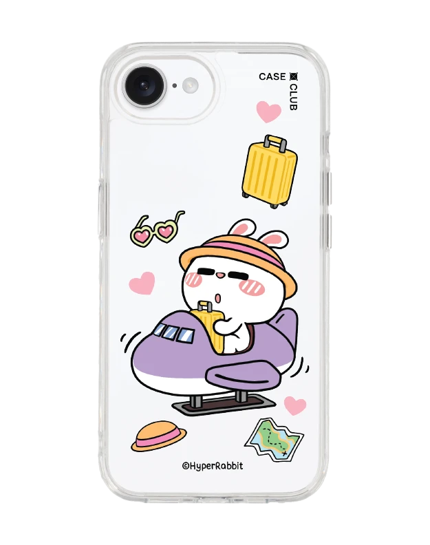 iphone 16e clear case hyper rabbit travel