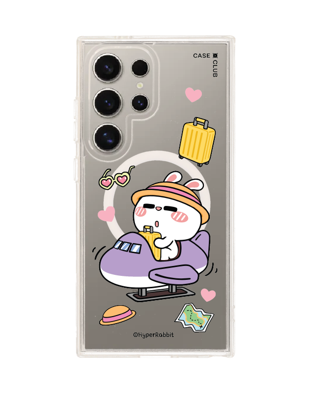 เคสใส samsung s24 ultra magsafe hyper rabbit ท่องเที่ยว