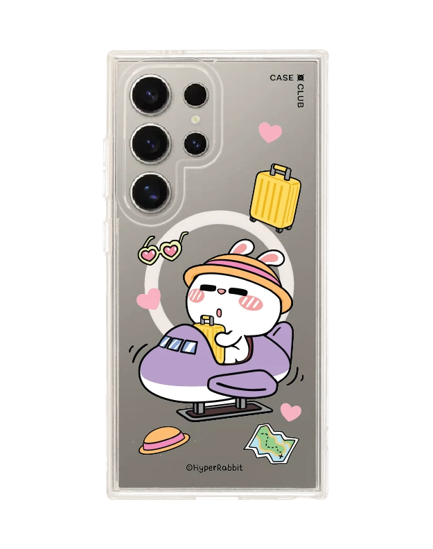 เคสใส samsung s24 ultra magsafe ไฮเปอร์แรบบิท กระต่ายนักเที่ยว