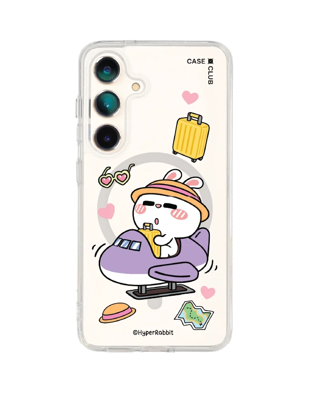 เคสใส samsung galaxy s25 magsafe ไฮเปอร์แรบบิท กระต่ายนักเที่ยว