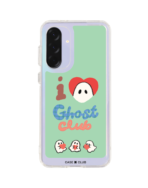 เคสใส samsung galaxy a36 ghost club ฉันรักสีเขียว