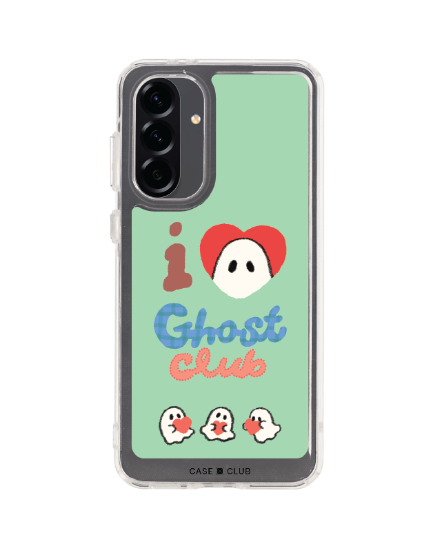 เคสใส samsung galaxy a56 ghost club ฉันรักสีเขียว