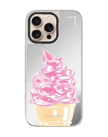 iphone 16 pro max mirror case magsafe ice cream cone