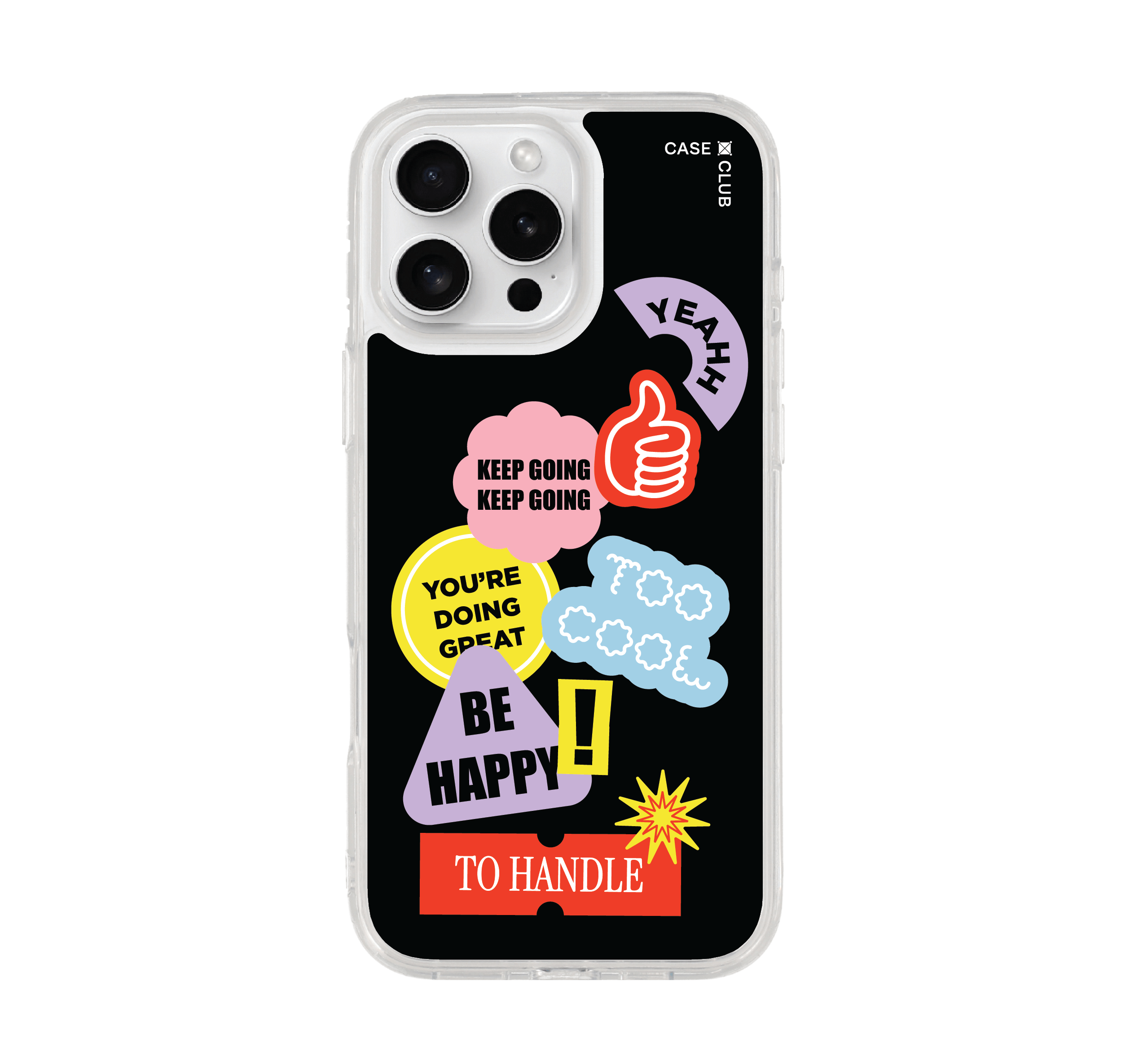 เคสใส iPhone 16 Pro Max คำคมกำลังใจ