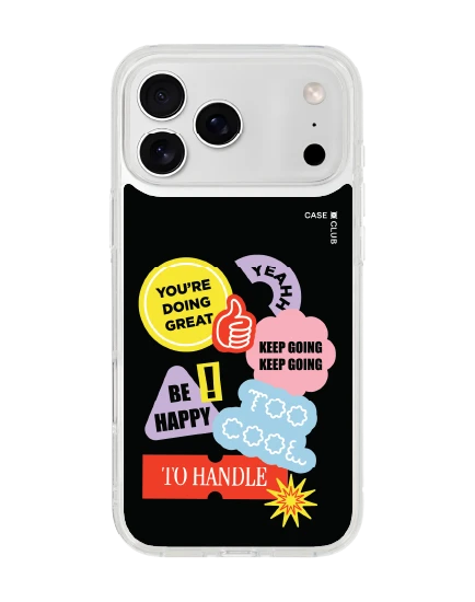iphone 17 pro max clear inspirational quotes