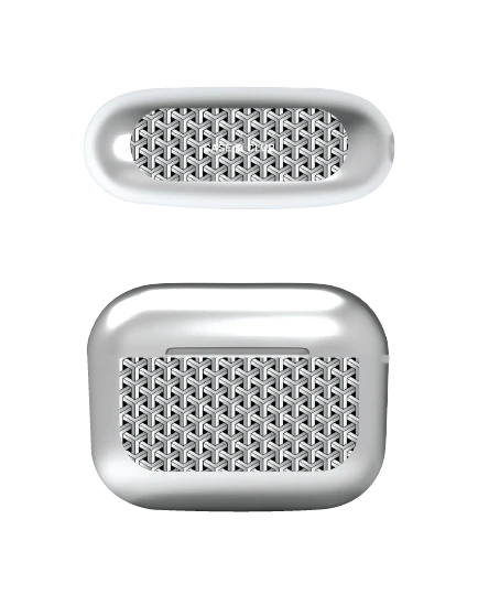 airpods pro 3 silver case interlock