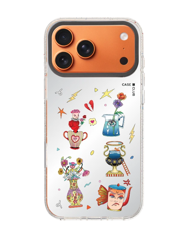 iphone 17 pro max clear mirror magsafe jar of feeling by bomfha