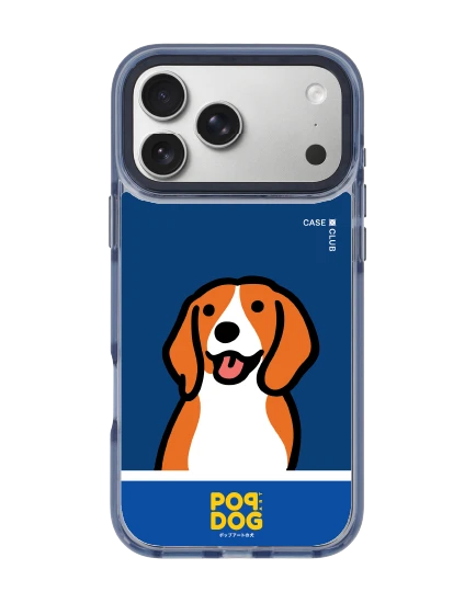 iphone 17 pro max clear blue magsafe join the club beagle