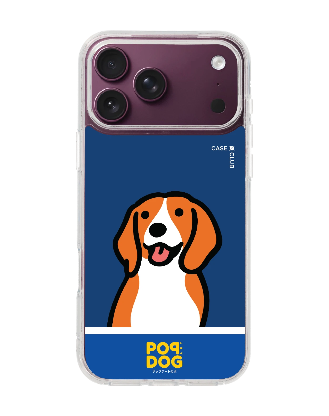 iphone 18 pro max clear join the club beagle