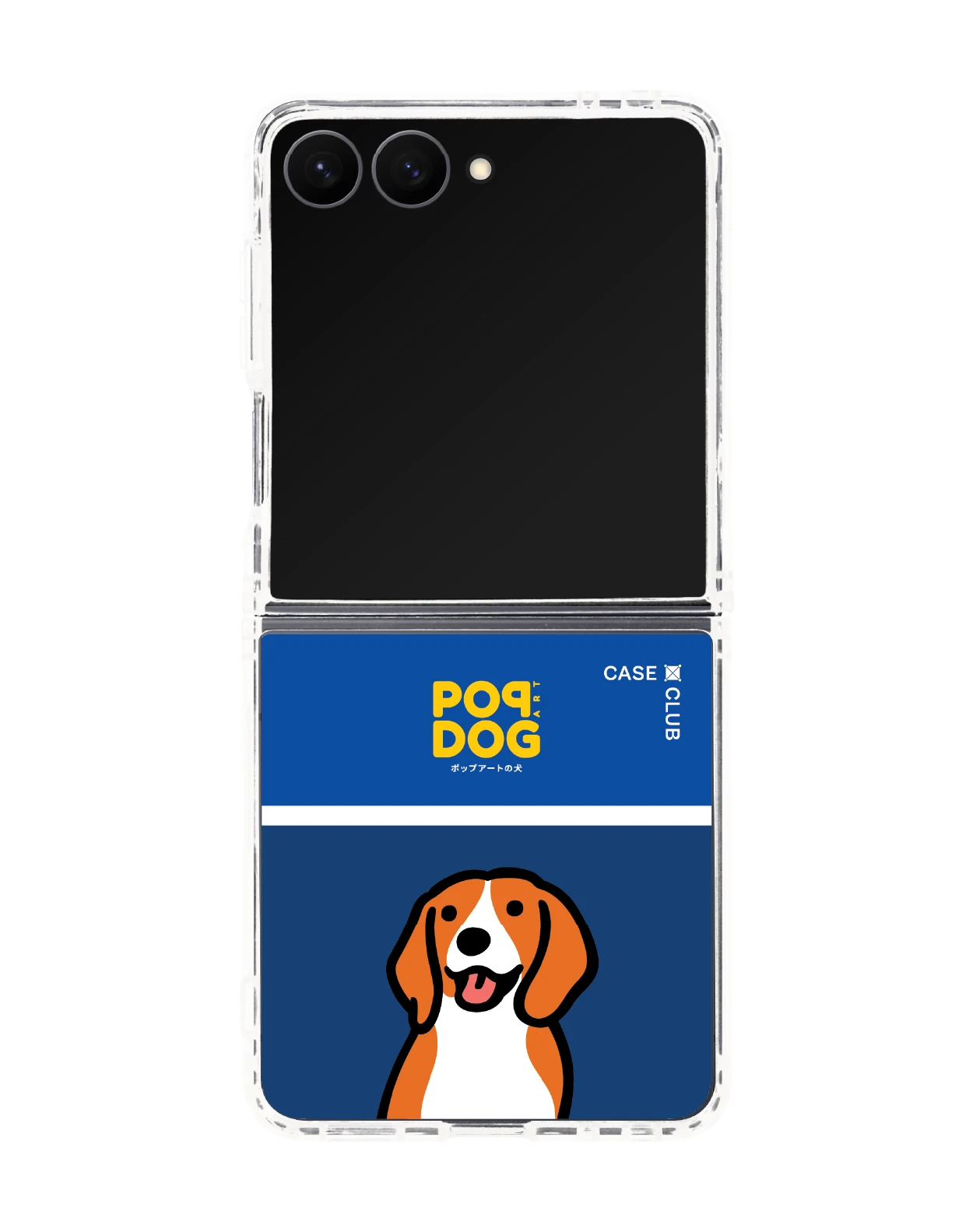 samsung galaxy z flip 8 clear magsafe join the club beagle