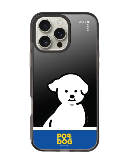 iphone 16 pro max black mirror magsafe join the club bichon frise