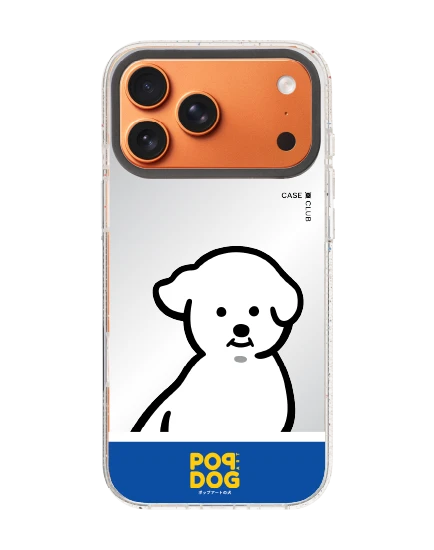 iphone 17 pro max clear mirror magsafe join the club bichon frise