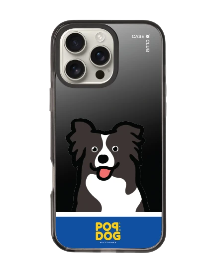 iphone 16 pro max black mirror magsafe join the club border collie