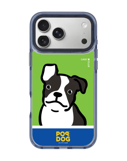 iphone 17 pro max clear blue magsafe join the club boston terrier