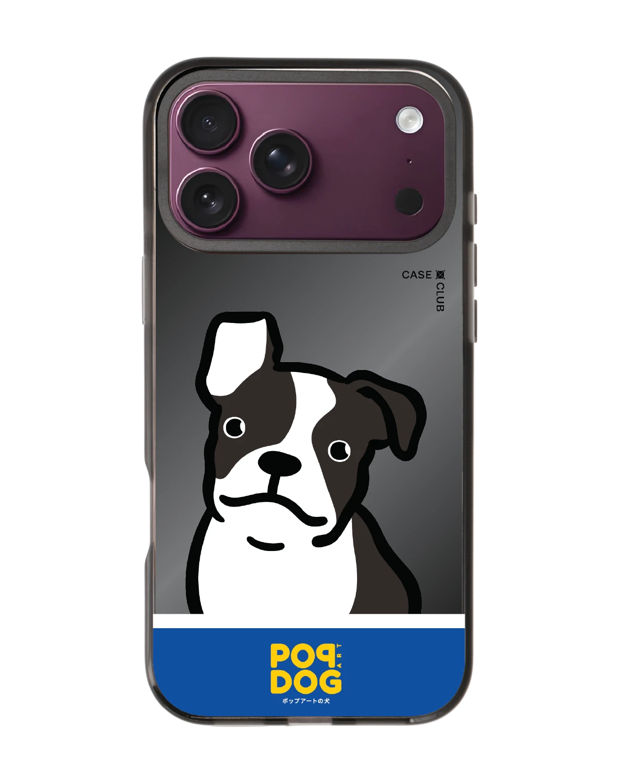 iphone 18 pro max black mirror magsafe join the club boston terrier
