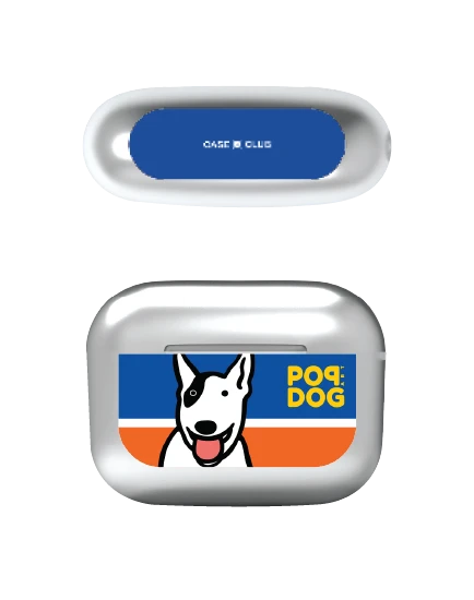 เคสสีเงิน airpods pro 3 join the club บูลเทอร์เรียร์