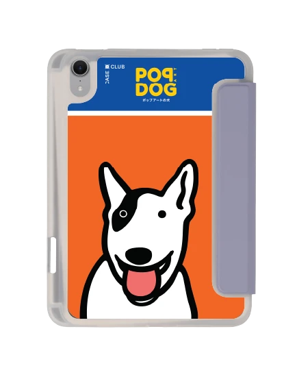 เคสใส ipad mini 7 สีม่วง join the club บูลเทอร์เรียร์