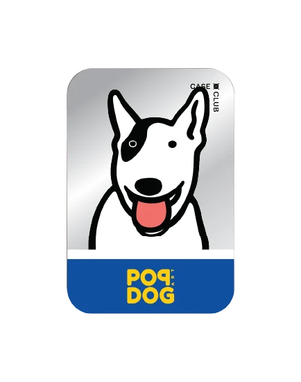 ที่เก็บบัตร magsafe แบบกระจกมีขาตั้งในตัว join the club บูลเทอร์เรียร์