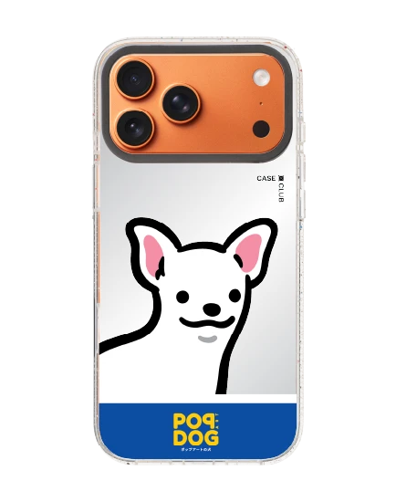 iphone 17 pro max clear mirror magsafe join the club chihuahua