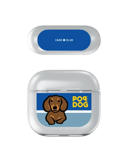airpods 4 clear case join the club dachshund