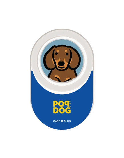 clear popgrip join the club dachshund
