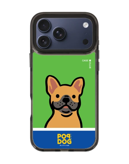 เคสใส iphone 17 pro max magsafe สีดำ join the club เฟรนช์ บูลด็อก