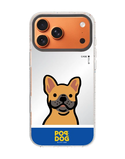 เคสกระจกใส iphone 17 pro max mirror magsafe join the club เฟรนช์ บูลด็อก