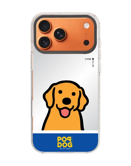 เคสกระจกใส iphone 17 pro max magsafe jtc โกลเด้น