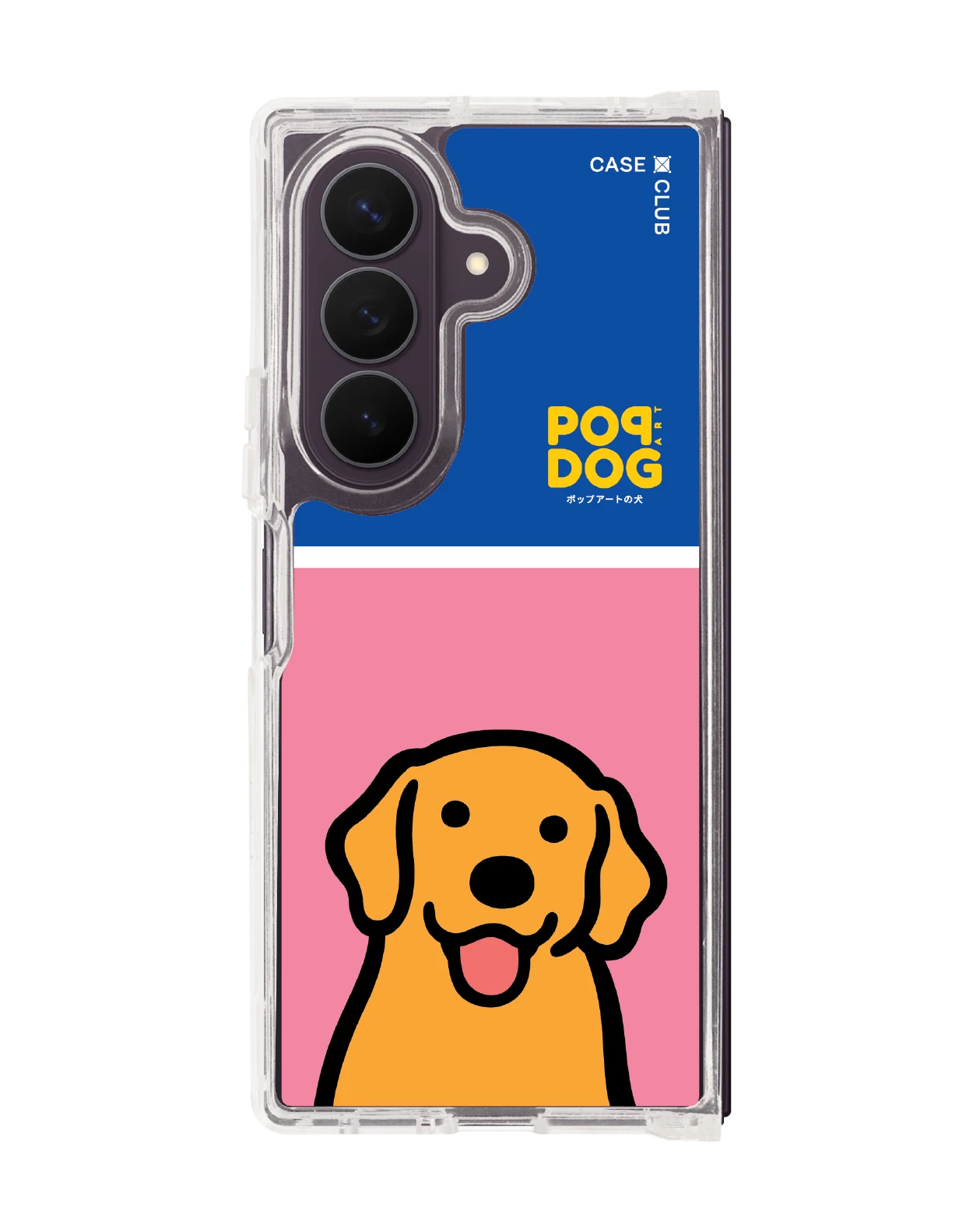 เคสใส samsung galaxy z fold 8 ultra magsafe jtc โกลเด้น
