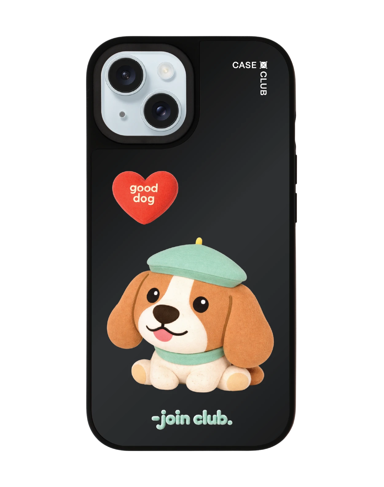 เคสกระจก iphone 15 matte magsafe join the club heartful บีเกิ้ล