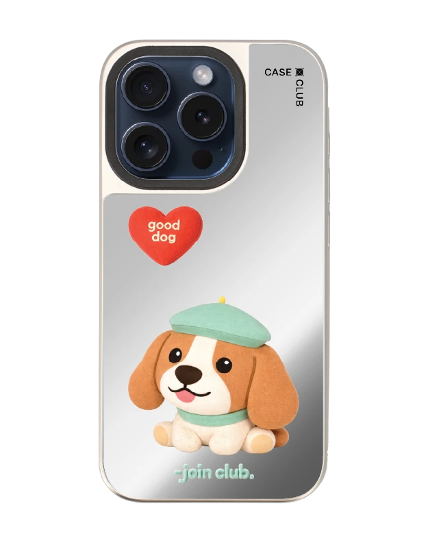 iphone 15 pro mirror magsafe join the club heartful beagle