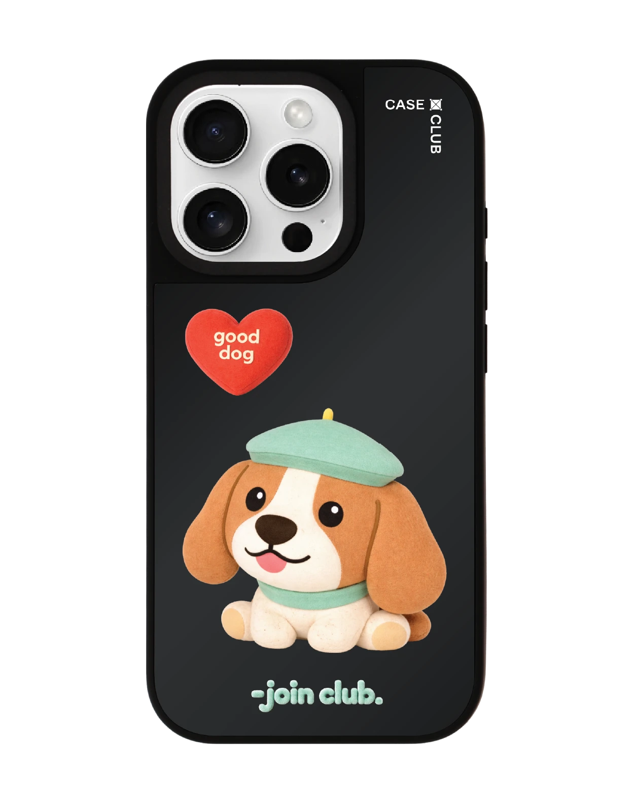 เคสกระจก iphone 16 pro matte magsafe join the club heartful บีเกิ้ล