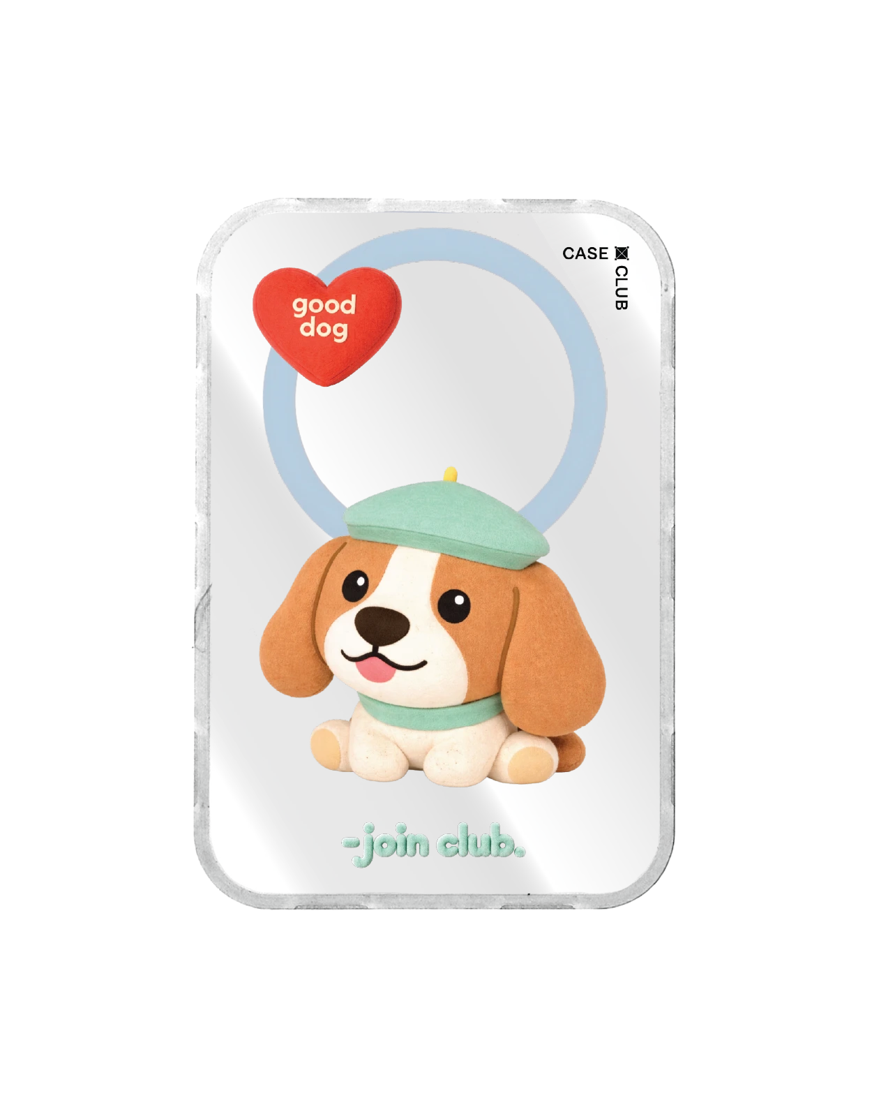 ฝาหลังเปลี่ยนลาย iphone 18 pro max สีฟ้า jtc heartful บีเกิ้ล