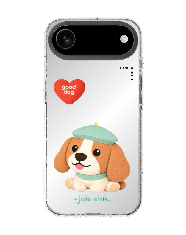 iphone air clear mirror magsafe join the club heartful beagle