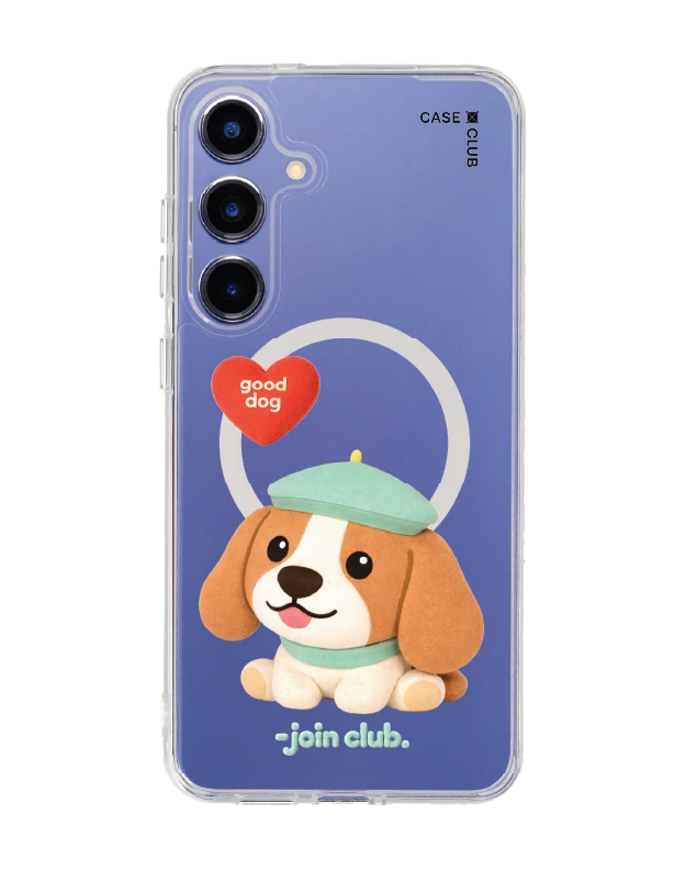 samsung galaxy s25 plus clear magsafe join the club heartful beagle