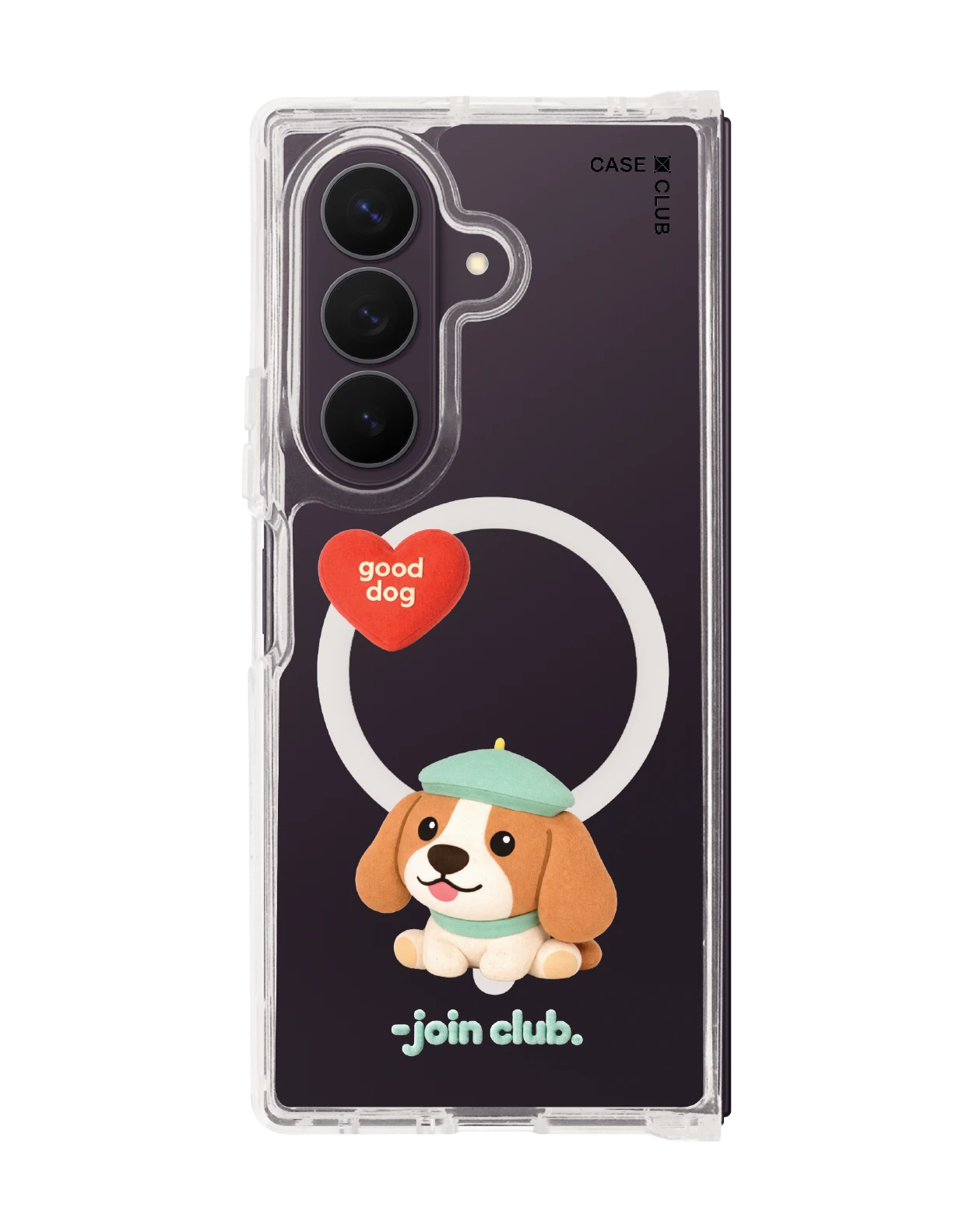 samsung galaxy z fold 8 ultra clear magsafe join the club heartful beagle