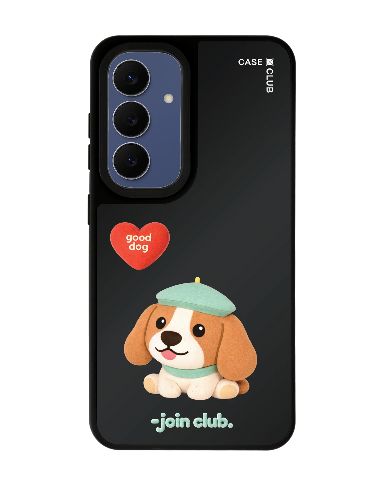 samsung s24 matte black mirror magsafe join the club heartful beagle
