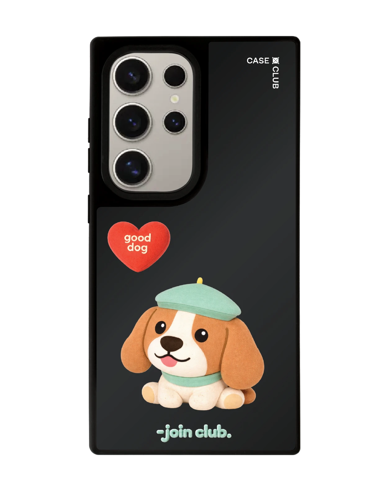 เคสกระจกดำ samsung s24 ultra matte magsafe join the club heartful บีเกิ้ล