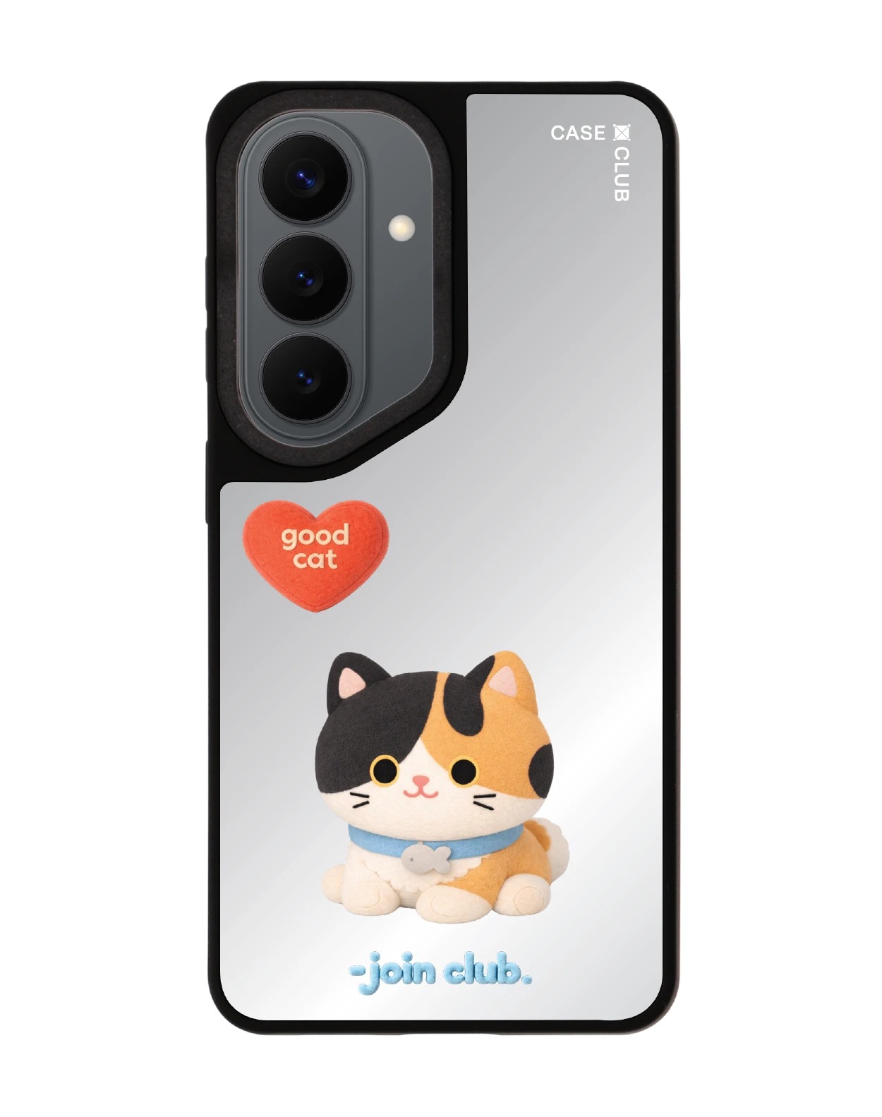 samsung s26 matte mirror magsafe join the club heartful calico cat