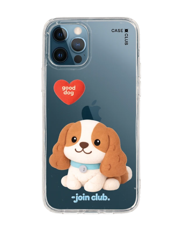 เคสใส iphone 12/12 pro join the club heartful คาวาเลียร์ คิง ชาลส์ สแปเนียล