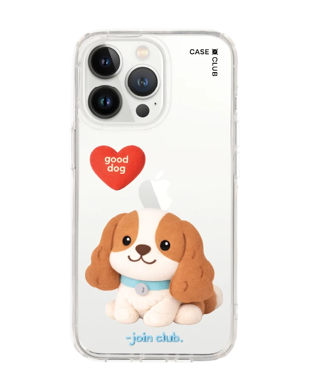 เคสใส iphone 13 pro join the club heartful คาวาเลียร์ คิง ชาลส์ สแปเนียล
